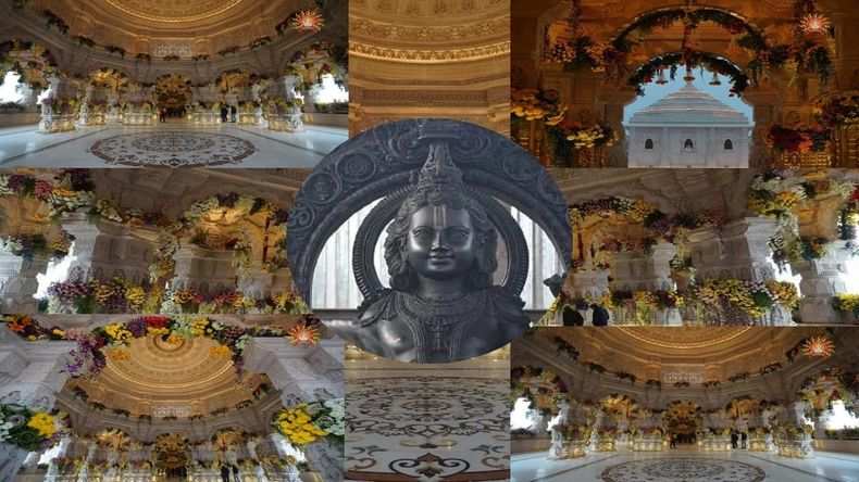 देखें राम मंदिर की खूबसूरत और अद्भुत तस्वीरें